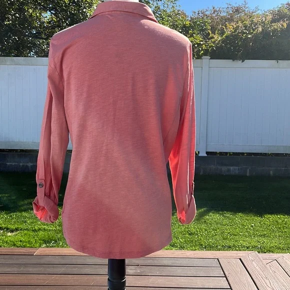 Style&Co casual shirt, button down, very soft great fall color - Picture 6 of 6